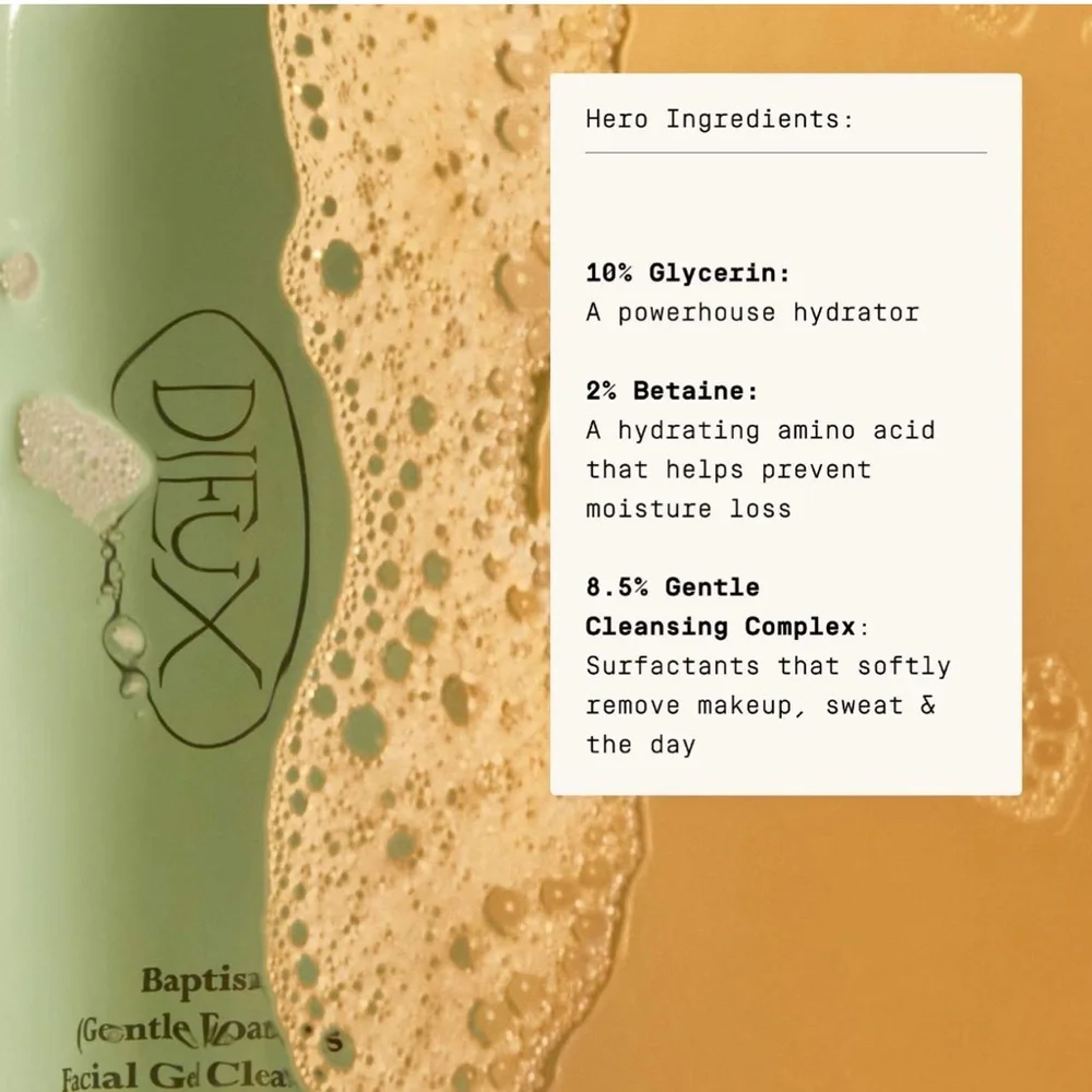 Dieux Baptism Gentle Cleanser